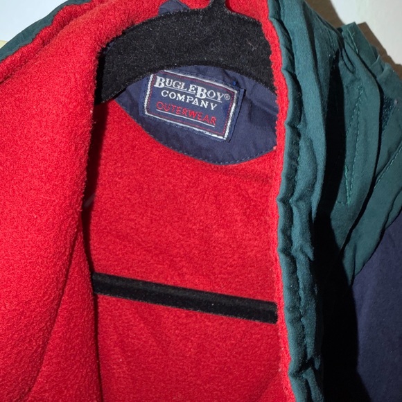 Bugle Boy Navy and Red Windbreaker - Picture 5 of 5